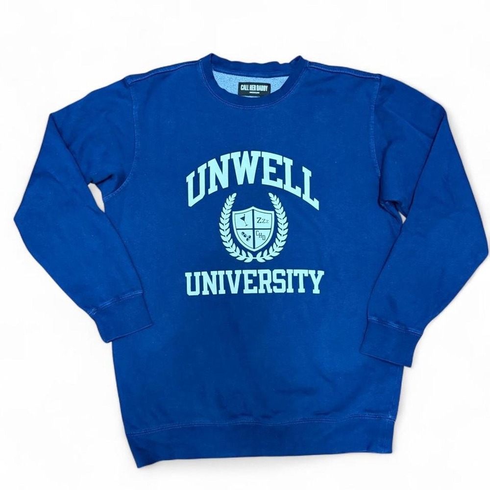 Call Her Daddy Unwell University Graphic Crewneck